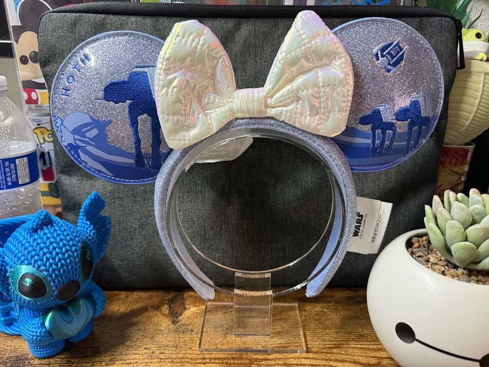Disney Star Wars Hoth Minnie Mouse Ears Headband